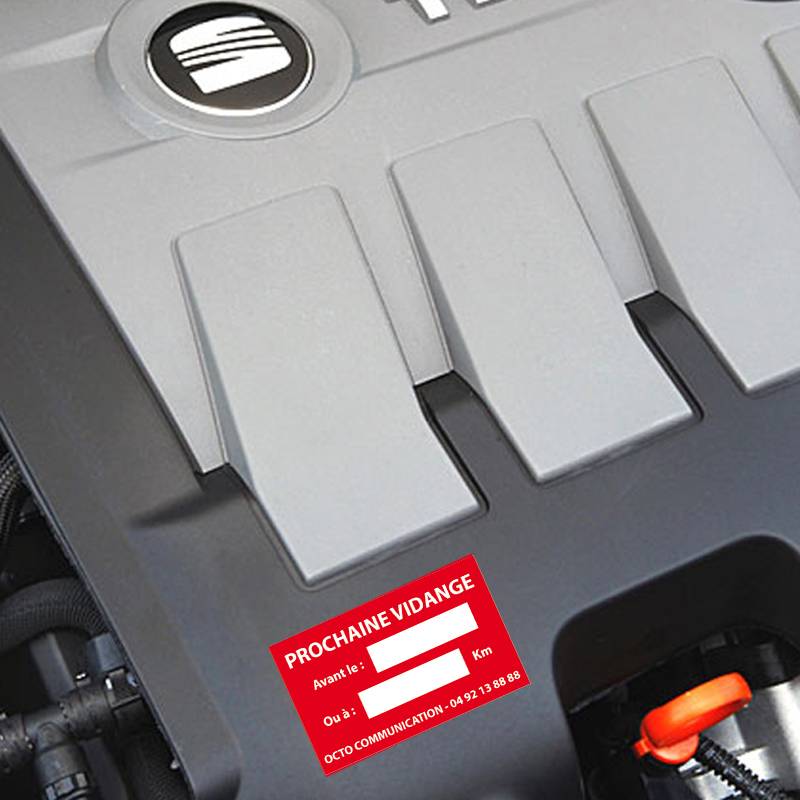 etiquettes adhesives prochaine vidange à mouans-sartoux