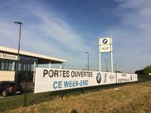 Notre zone d'activité pour ce service Conception de banderole extérieure personnalisé pour un garage automobile à
