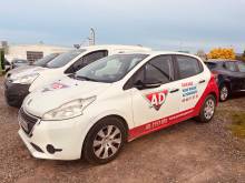 Notre zone d'activité pour ce service Fourniture de PLV pour concessions automobile et moto à
